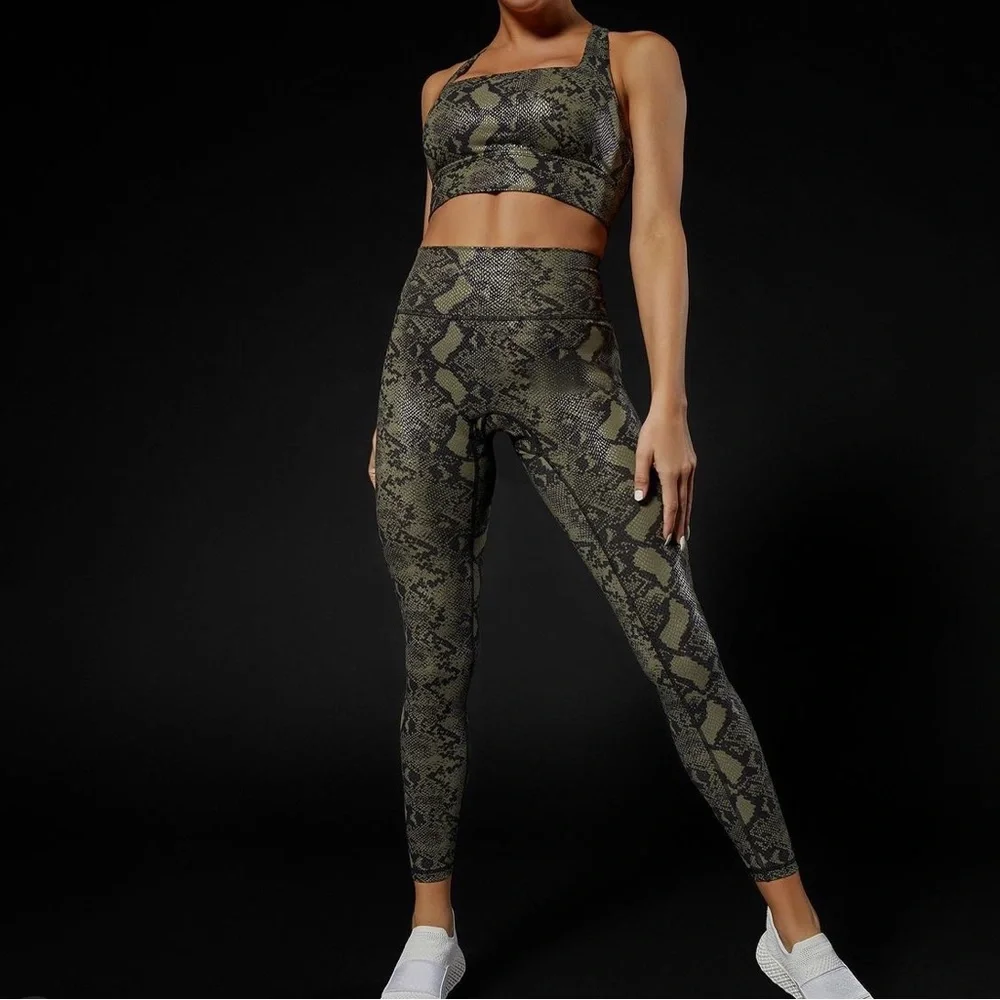 Buffbunny rebel legging green snake bite - Picture 1 of 10